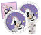 Isola Party Kit de Fiesta de Cumpleaños Minnie Unicornio para 16 Personas Ecológico (16 Platos ⌀ 20 cm, 16 Vasos 266 ml, 20 Servilletas 33x33 cm de Papel)
