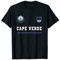 Kap Verde Sport/Fußball Trikot Flagge Fußball Cabo Verde T-Shirt