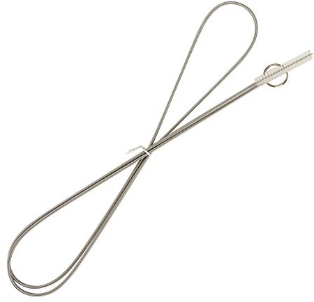 Tube Reinigungsbürste, Lange Flexible Reinigungsbürste für Rohre mit Schmalem Abflussloch, Reinigungsbürste für Bierschlauch Kaffeevollautomat Kühlschrank Rohr Dredging Strohhalm Flaschenbürste 150 cm