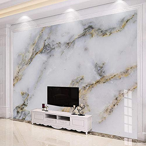 Fototapete Moderne Einfache Goldene Luxus Wandbilder Marmor Wandmalerei Wohnzimmer TV Schlafzimmer Wohnkultur Wandverkleidung Fresken 200cm (L) × 140cm (H)