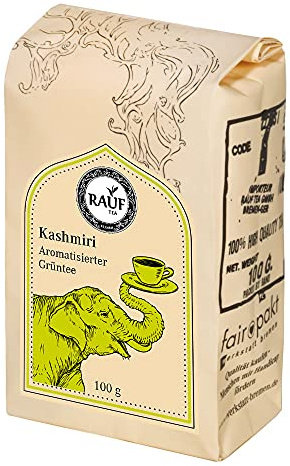 Rauf Tee - aromatisierter Grüntee Kashmiri 100g