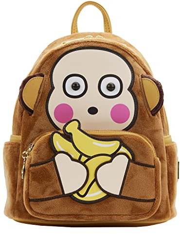 Loungefly Sanrio Monkichi Cosplay Womens Double Strap Shoulder Bag Purse