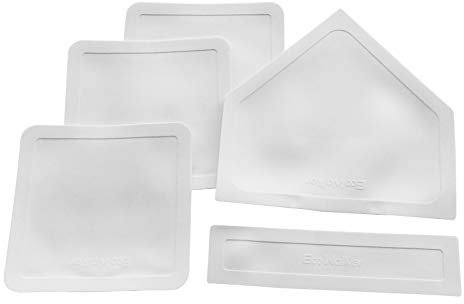 Eco Walker Baseball-Sockel, perfekt für Baseball, Teeball, Softball, Kickball, Kinder, Hinterhof, Übung und Schule (weiß)