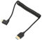 VBESTLIFE HDMI 8K Cable, 90 Degree Right Angle Mini HD Multimedia Interface to HDMI Cord Cable, 8K at 60Hz, 4K at120Hz,for Tablet PC, Digital Camera, Digital Video Camera