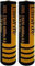 Batterie au Lithium Rechargeable 4000mAh ICR Batterie Rechargeable Rechargeable à tête Pointue Durable pour Lampe de Poche LED, Lampes frontales, Jouets, etc.,2 pièces