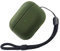 Teyomi TPU Hülle für AirPods Pro 2. Generation, Schutzhülle für Apple Airpods Pro 2 mit Handschlaufe, Leder-Touch-Design Airpods Pro 2 Case (Militärgrün)