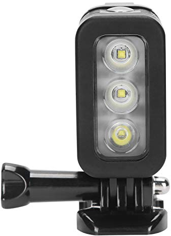 45M Haute Puissance, Lumière de Remplissage de Plongée Vidéo LED étanche Lampe sous-Marine éclairage de Sortie Continu à intensité Variable pour Camera