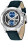 AKNIGHT Herren-Armbanduhr Chronograph Edelstahl wasserdicht Datumsanzeige analoge Quarzuhr modisch lässig Business Kleid Armbanduhren für Herren