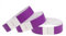 CINTAPUNTO - Einlassbändchen Papier - Eintrittsbänder 1000 Stück - Einlassbänder - Festival Armbänder - Party Bändchen Einlass Eintritt - eintrittsbändchen - Bänder Club - wristband - Purple