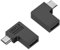 QIANRENON USB C a Micro USB 90 ° Angolo di Ricarica Connettore Dati Spina USB C Femmina a Micro USB Maschio Adattatore Ad Angolo Retto 10W (5V2A) 480Mbps, Per Telefono MP3 MP4 Fotocamera Digitale