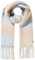 camel active Damen Schal mit kariertem Muster Hellblau-Beige, womenswear-OS