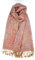 Achillea Weicher, seidiger, wendbarer Paisleymuster, Pashmina-Schal mit Fransen, Wandteppich, Kamel, 28 W x 76 L