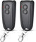 2 Piezas mando garaje universal,Mando Puerta Garaje Mando 433mhz,mando puerta garaje universal,Mandos Puertas Automaticas,Remoto Mando a Distancia del Llavero para Portones Automáticos