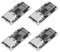 Qussedser 4 STÜCKE USB-C PD Trigger Board Modul PD/QC Decoy Board Schnellladung USB Typ-C auf 12 Delivery Boost Modul