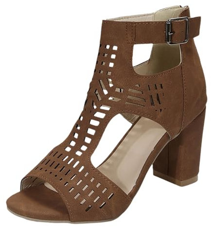 LKRSEEF Escarpins Femme Escarpin Compensee Nu-Pieds Talon Escarpins Chic Grande Taille Été Chaussures Confort Chic Élégante