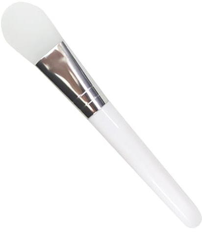 Pinceau Visage en Silicone,Brosse pour Masque Visage - Outil Doux En Silicone Ergonomique Pour Nettoyer Masque Argile Crème Cosmétique Baume Lotion Gel
