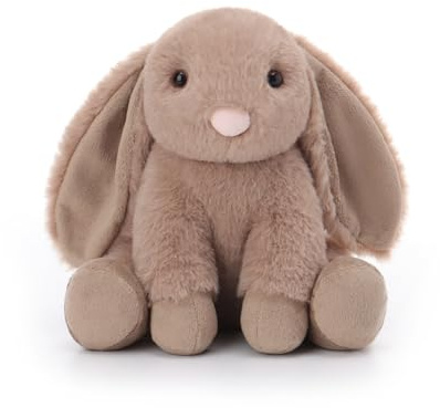 Apricot Lamb Kakao Braun Hase Kaninchen Plüschtiere für Kinder, weiche niedliche Kuscheltier für Baby Mädchen und Jungen, Flauschige Hase Kakao Braun 20cm