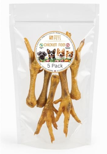 Chicken Feet 5 Pack - Premium Natural Dog Treat | Premium, Natural