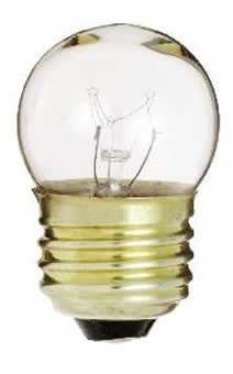25 Pack 7.5 Watt S11 Medium Base 130 Volt 2500 Hour Clear Sign or Indicator Lightbulb