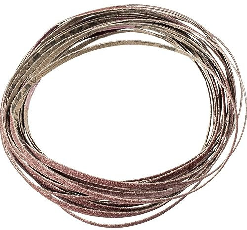 PFERD 663899 Kurzbänder BA, Flexible Schleifmittel, Ausführung Korund A, 60 Korngröße, 305mm x 3mm, 100 Stück