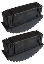 Henry’s Replacement Rubber Ladder Feet for Universal Box Section Ladders. High Density Solid Rubber Ladder feet for Extension ladders. Cut to Any Size.