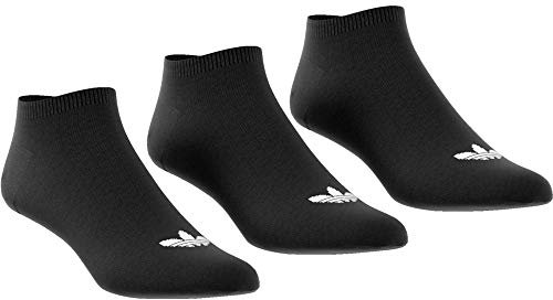 Adidas Originals Trefoil Liner Socks UK 8-11 Black