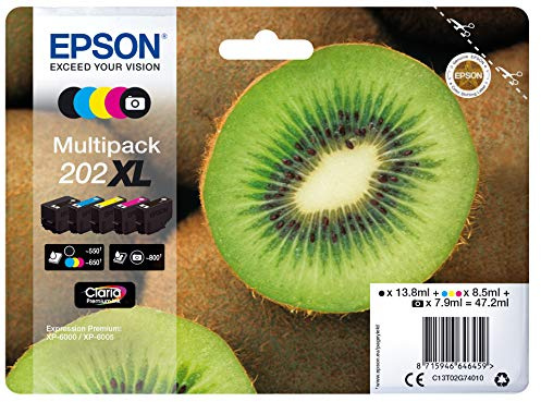 Epson T02G740 5 Pack Inkjet-/Tintenstrahl-Tintenpatrone Original