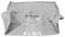 Amazon Basics Aufbewahrungstaschen mit Reißverschluss und Fenster, 60 cm x 45 cm x 29 cm, Grau