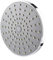 Oumij Fixed Showerheads Round Top Rainfall Replacement Shower Head, 6 Inches Circular Rainfall Shower Head Chrome Plated Top Sprayer Bathroom Accessories