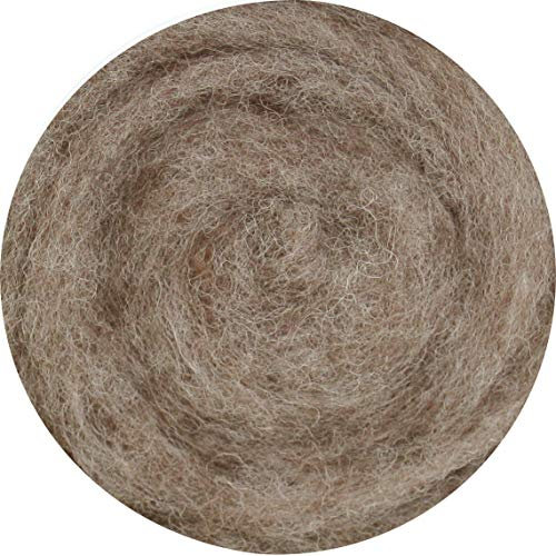 SIA COLLA-S Filzwolle 100% Wolle zum Filzen Trockenfilzen Nassfilzen - Braun Grau Purple Boysenbeere (Mix) 75 g