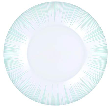 Pasabahce 500327 Focus Servizio Tavola 18 Pezzi, Vetro, Azzurro