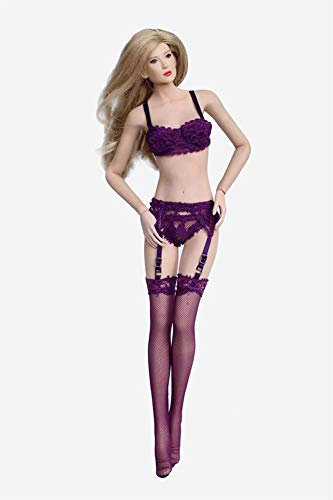 ZSMD 1/6 Spitzenunterwäsche Weibliche Marionette Stilvolle Kleidung Für HT, TTL, Spielen, PHICEN Super Flexible Weibliche Nahtlose Körper