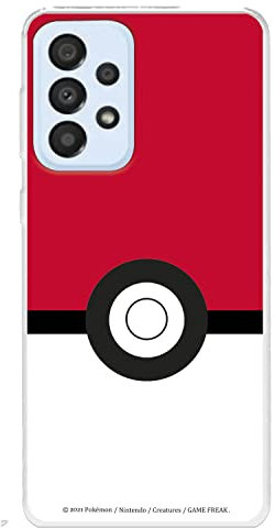 Samsung Galaxy A33 5G Case Official Pokémon Poké Ball Protect Your Mobile Phone Case Flexible Silicone iPhone Case Official Licensed by Pokémon