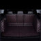 Vollabdeckung Auto Leder Kofferraummatten für Citroen C5 Aircross 2017-2022 2023, Kratzfeste Kofferraum Schutzmatten Zubehör,C/Black-red