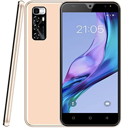 Smartphone Offerta del Giorno 4G, 5.5 pollici Android 9.0,Telefoni Cellulari in Offerta,3 GB RAM +16GB ROM/128GB Espandibili,5MP+8MP 3600mAh Dual SIM Quad-Core Cellulari e Smartphone (oro)