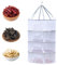 YANGUN Red de Secado de Hierbas, Red Secado Plegable de 4 Capas, Hierbas Red de Secado Colgante con Cremalleras, Secador de Hierbas Plegable para Secar Semillas Pescado Verduras Bolsa Hierbas