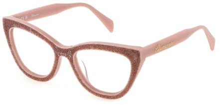Blumarine VBM820S Occhiali, 02G1 Rosa Opalino Lucido, 52 Unisex-Adulto