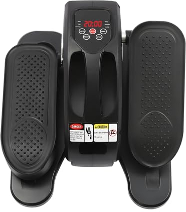 Ellipsentrainer mit Pedal, elektrisches Ellipsengerät, unter dem Schreibtisch, Fahrrad, Ellipsentrainer, elektrisch, mit LED-Anzeige, verstellbar in 5 Geschwindigkeiten, geeignet für Zuhause,