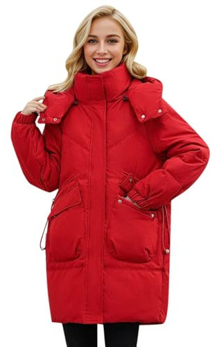 TYUIOP promozioni del Giorno Giubbotto Donna Invernale Corto Piumino Donna Invernale Giacca Donna Elegante Fucsia Giubbotto Donna Invernale Bomber Piumino Donna 100 Grammi Gilet