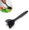 SHENGYIG Minced Meat Slicer, Heat Resistant Spatula for Minced Meat, Nylon Minced Meat Chopper, Black, 25 cm Long, for Mixing Minced Meat, Potatoes and Fruits