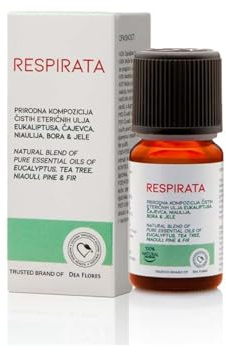 Respirata – 100% natürliche ätherische Öl-Mischung, 10ml – Eukalyptus, Teebaum, Kiefer, Tanne, Kajeput, Niaouli – Ideal für Aromadiffusor und Luftreinigung