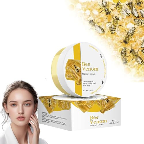 Bienengift Creme,Bienengift Komplettcreme,Bienengift salbe, Bienengift-Hautpflegecreme, Professionelle Bienengift-Reparaturcreme,Bienengiftcreme für alle Hauttypen(1 Stück)