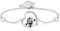 DAYLINLOVE Panda Armband 925 Sterling Silber Panda Herz Armband Panda Schmuck Geschenke für Frauen Mädchen