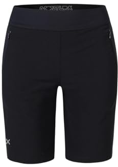 MONTURA Stretch Shape Damen Bermuda Shorts Black Elastisch, atmungsaktiv und praktisch mit Taschen. Perfekt als sommerliche Outdoor Mode für Aktivität und Freizeit. | Elastisch, atmungsaktiv und praktisch mit Taschen. Perfekt als sommerliche Outdoor Mode für Aktivität und Freizeit.