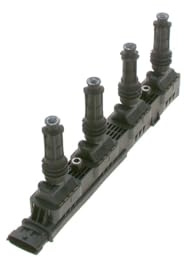 BOSCH Zündspuleneinheit 0221503015 | Kompatibel mit: OPEL AGILA, ASTRA G Caravan, ASTRA G CC, ASTRA G Stufenheck, CORSA B, CORSA C, CORSA C Kasten/Schrägheck