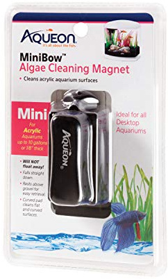 Aqueon Aquarium Algae Scraper, Fish Tank Cleaning Magnets for Glass/Acrylic, Mini