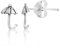 Chic-Net Silberohrstecker Ohrstecker 925er Sterling Silber Unisex Schmuck Ohrringe Regenschirm