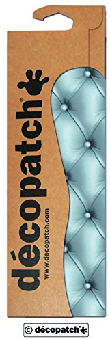 Decopatch C604O - 1 BUSTA da 3 fogli di carta stampata 30x40 cm, Imbottitura argento
