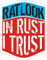 NetSpares 1 x Aufkleber Ratlook In Rust I Trust Rat Look Ratte Sticker Shocker Tuning Fun