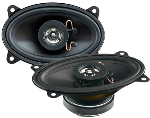 sound-way Altavoces coaxiales para automóvil de 2 vías 9 x 15 cm - 6x4 100 Watts